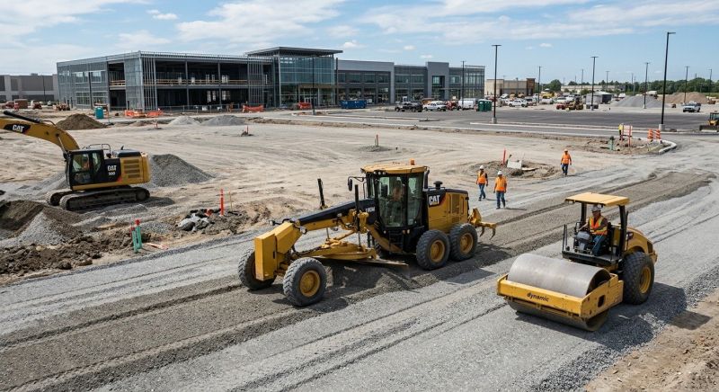 Parking Lot Excavation in Orem, UT